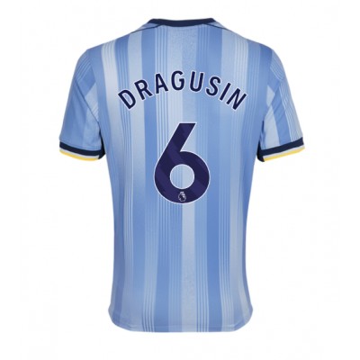 Dres Tottenham Hotspur Radu Dragusin #6 Gostujuci 2024-25 Kratak Rukav Dres Tottenham Hotspur Radu Dragusin #6 Gostujuci 2024-25 Kratak Rukav